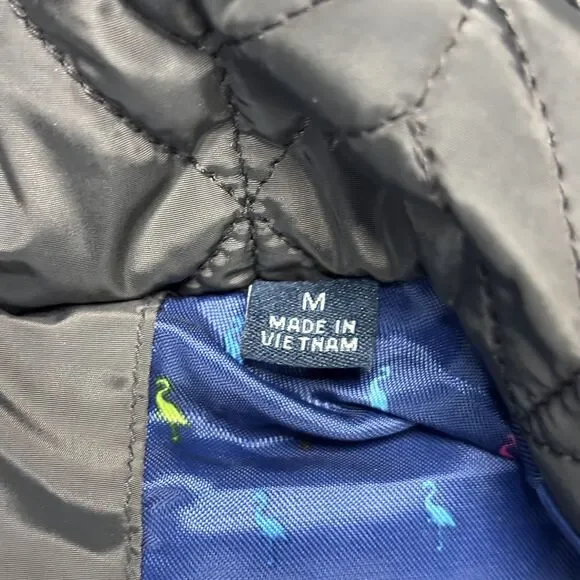 TailorByrd Puffer Vest Men’s Size M Lightweight Brown Zip Pockets Zip Snap - Picture 10 of 12